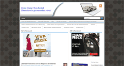 Desktop Screenshot of libertadfinancieraeninternet.com